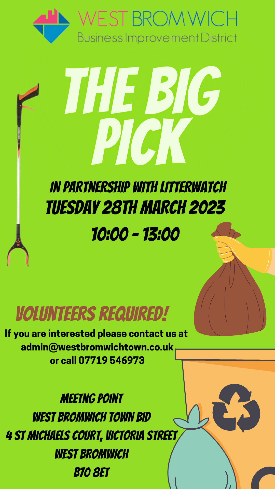 Litter Picking 28th March 2023