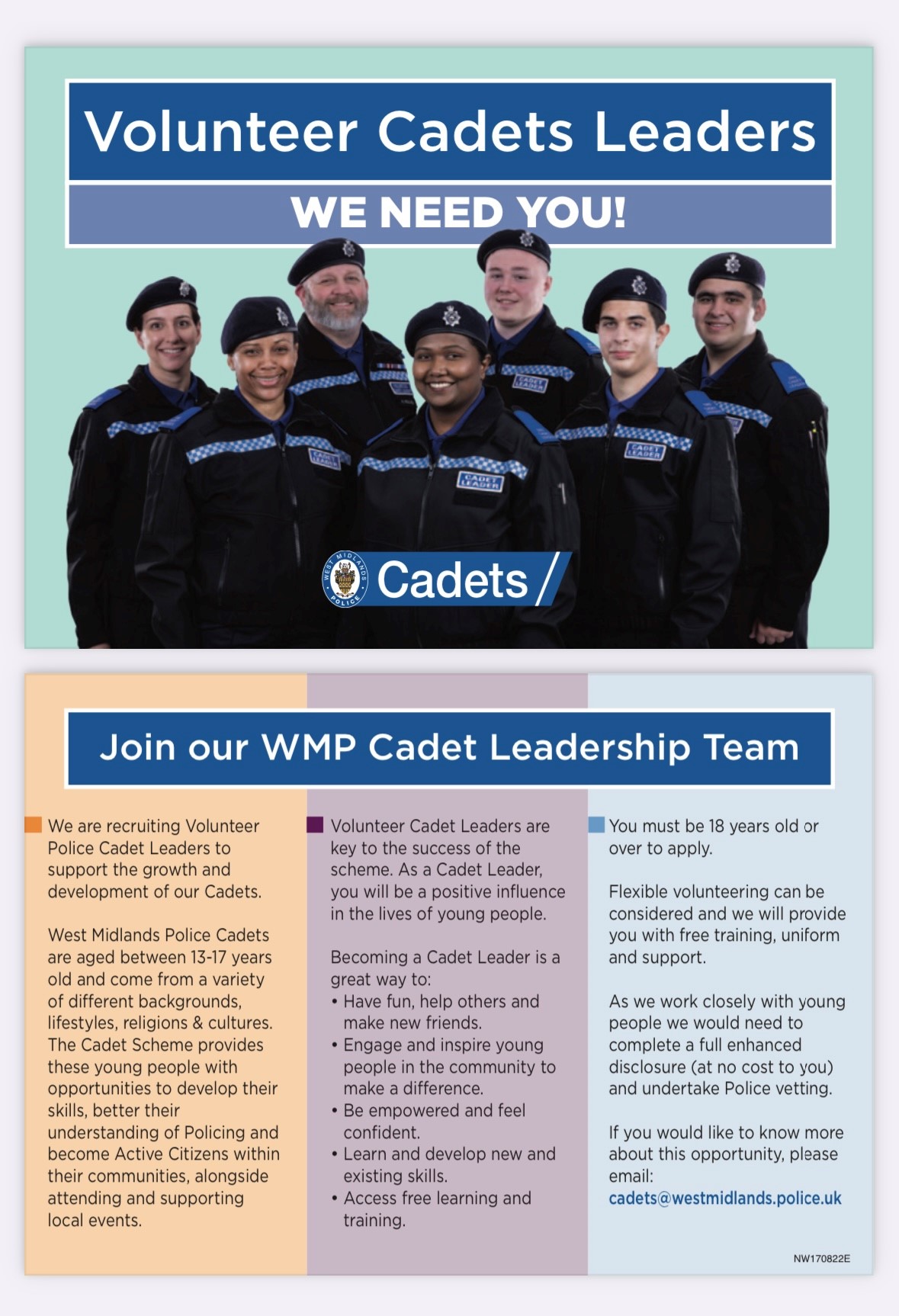 Join Cadet Leadership Team