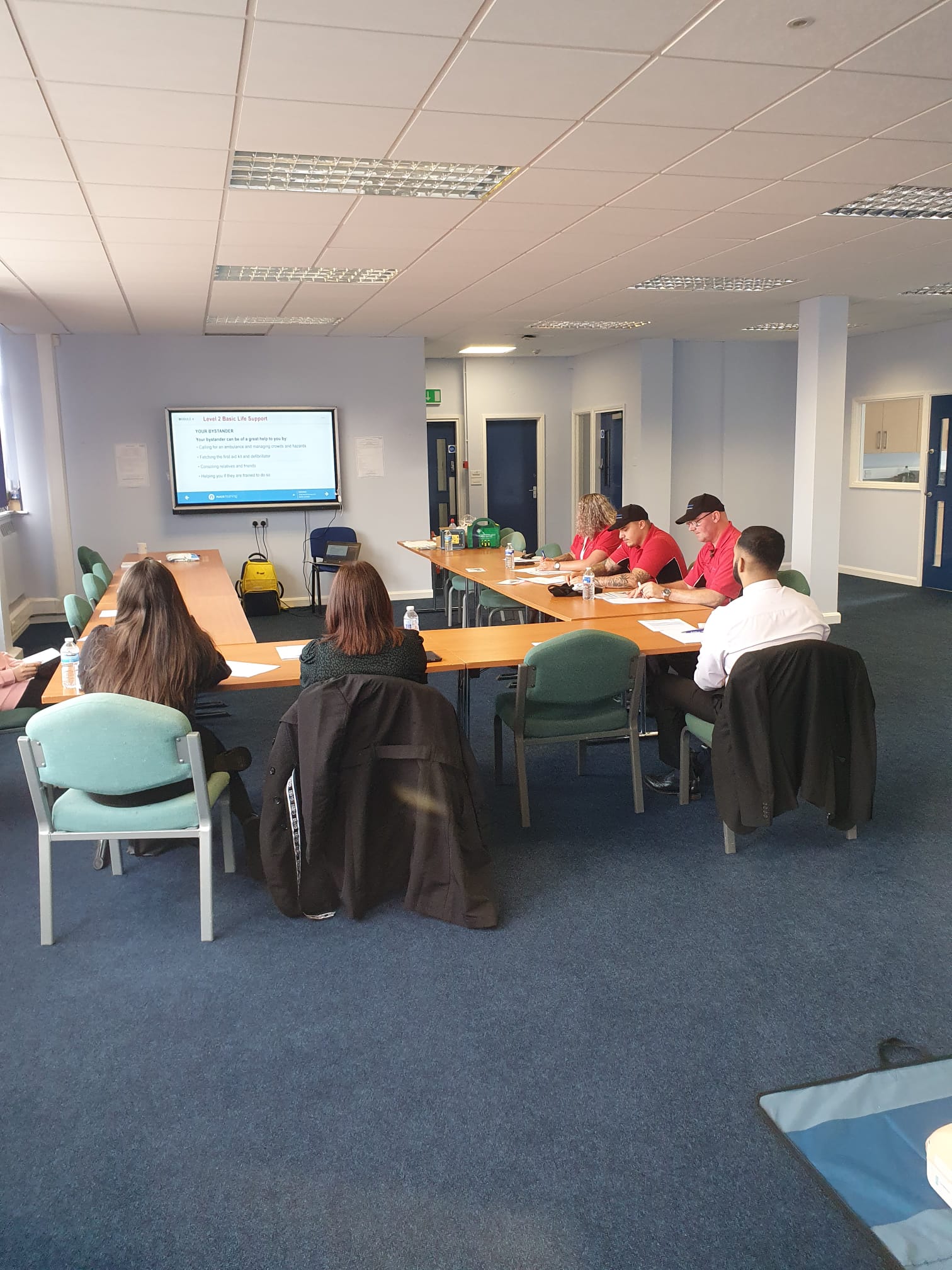 BID Ambassadors joined First Aid training for a refresher for themselves