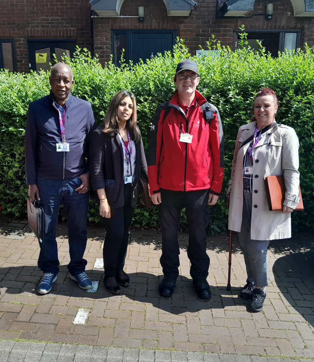 BID Ambassador Tony has joined with Cranstoun Sandwell IPS on visiting businesses in our BID area