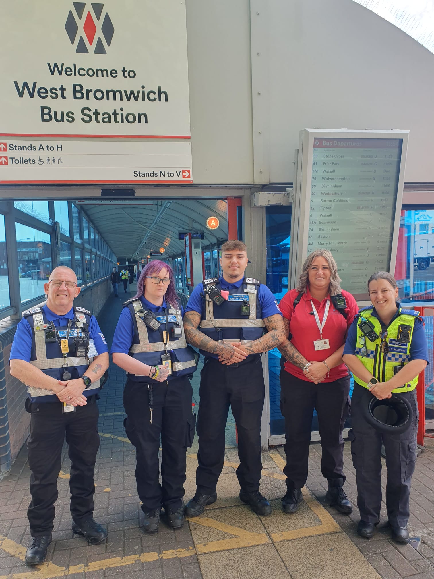 Today BID Ambassador Lindsey conducted a joint patrol with Sandwell Police and Safer Travel just to ensure all is okay in the town.