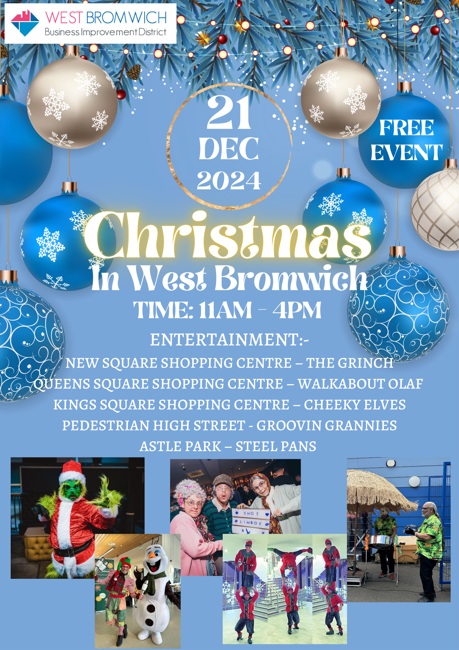 Christmas in West Bromwich 21st December 2024